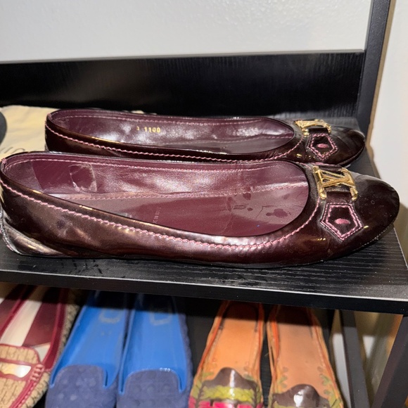 Louis Vuitton patent leather ballet flat size 39 - Picture 3 of 5